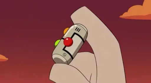 The "Barksian Modulator" from the DuckTales (2017) show, a "voice box" designed to be swallowed which then translates the speech of an otherwise unintelligible person (i.e. Donald Duck).
